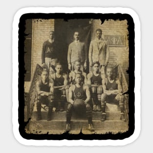 Alpha Phi Alpha Fraternity Inc. Basketball Team C, 1926 Sticker